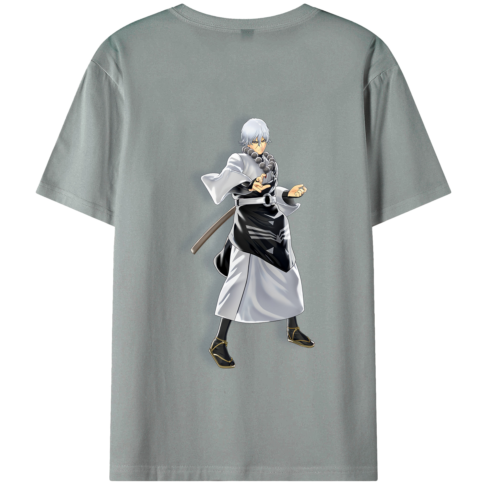 （画像用） ぎんたま 坂田銀時（さかたぎんとき） 神楽 志村新八（しむら しんぱち） GINTAMA Sakata Gintoki Kagura Shimura Shinpachi 綿100％ メンズ半袖Tシャツ（バックプリント） 通気性